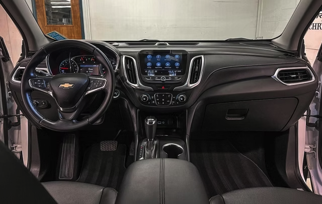 Detailed Chevrolet dashboard and cabin interior